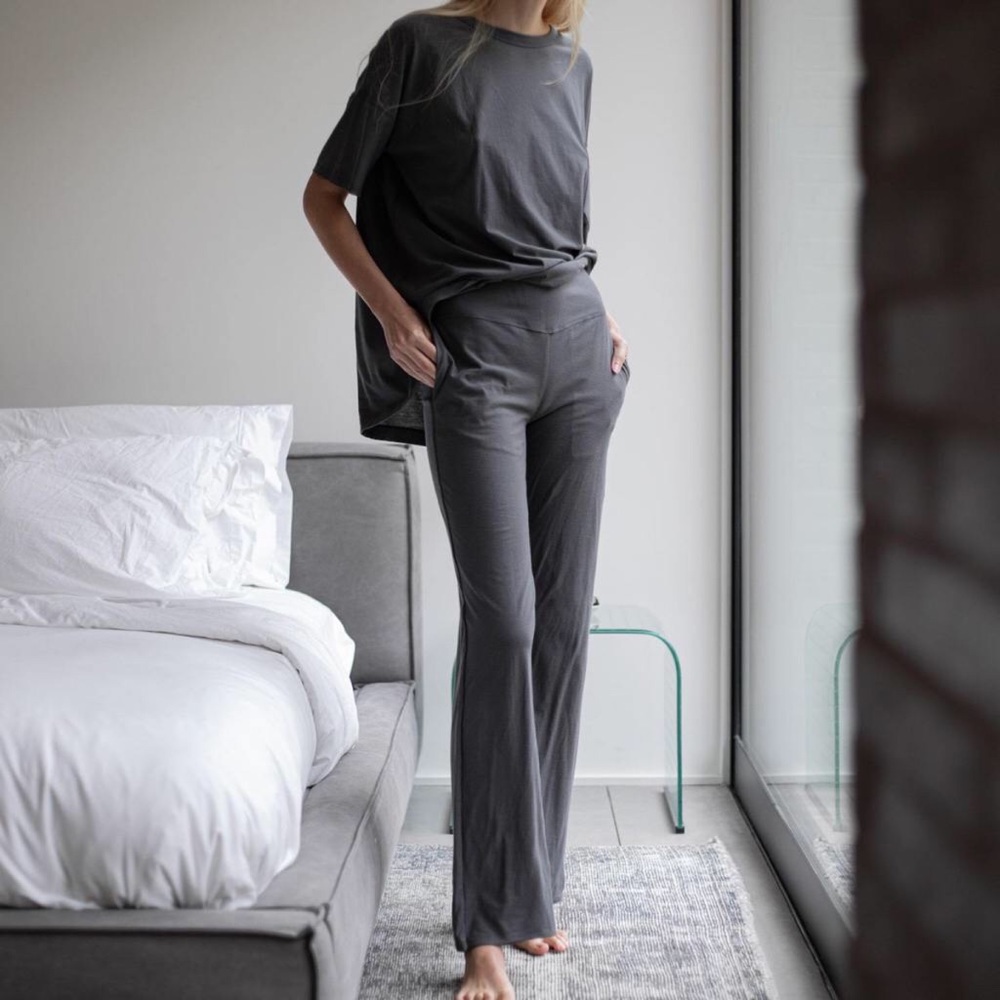 Lunya Cool High Rise Pajamas Lounge Pant